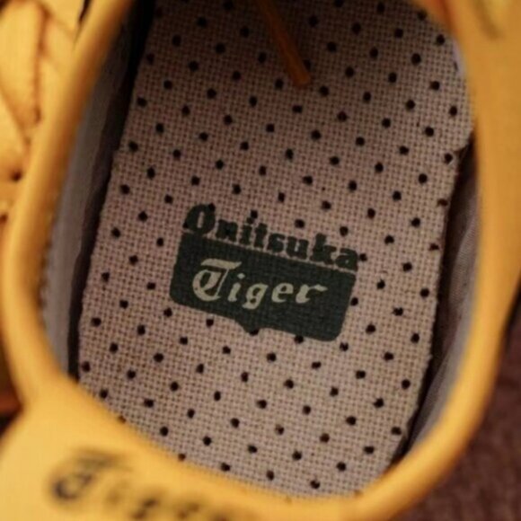 Onitsuka Tiger By Asics Mexico 66 Yellow Black Sneakers - Picture 5 of 6